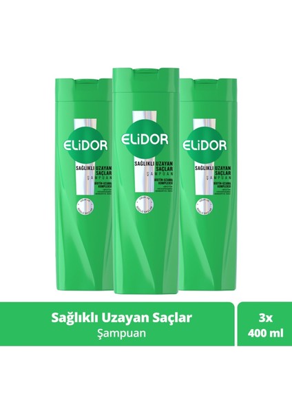 Superblend Saç Bakım Şampuanı Sağlıklı Uzayan Saçlar Biotin Argan Yağı Arjinin 400 ml X3 fiyatları