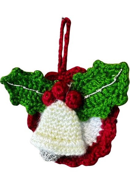 3131 El Yapımı Çan Temalı Örgü Yılbaşı Süsü fırsatları