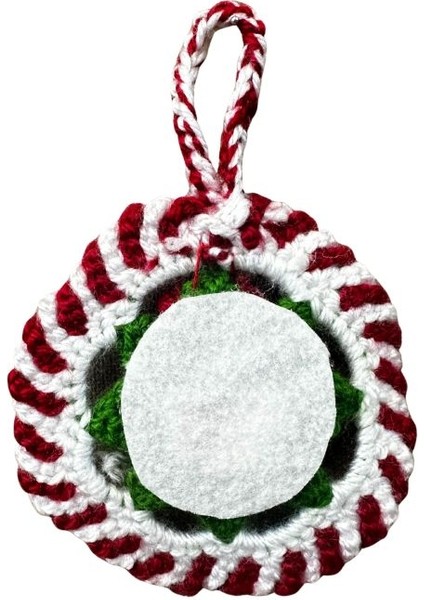 3412 El Yapımı Noel Baba Figürlü Örgü Yılbaşı Süsü fırsatları