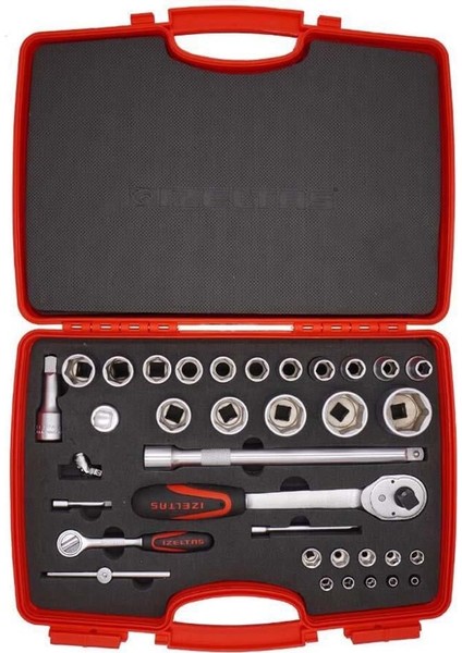 1113001038 1/4''-1/2'' Altı Köşe Lokma Anahtar Takımı 35 modelleri