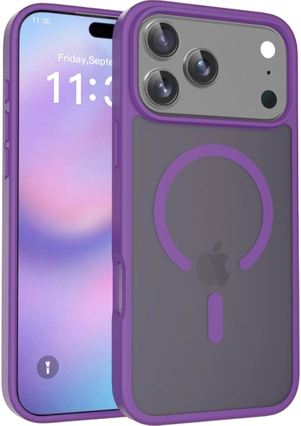 Apple iPhone 17 Pro Jota Magsafe Kapak - Derin Mor indirimleri