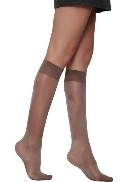 Venüs 40 Denye Diz Altı Parlak Bayan Çorap 1 Kutu (12 Adet)