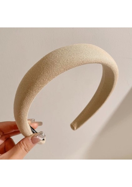 Sonbahar ve Kış Üst Düzey Saç Bantları Duygusu Köri Kafa Bandı Zarif Banliyö Qianjin Basıncı Saç Tokası Saç Demetini Boğmaz Karışıklık Kolay Değildir (Yurt Dışından)