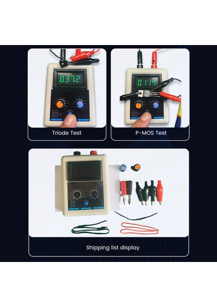 Igbt Voltaj Transistör Test Cihazı Diyot Mos Transistör LED Sayaç Voltaj Transistör Dayanak Voltaj Dc 50-3700V A W (Yurt Dışından) indirimleri