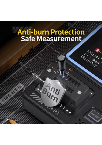 Fnirsi Lcr-P1 Transistör Test Cihazı Multimetre Triot Esr Npn Pnp Mosfet Smd Kapasitans Direnci Çok Fişli Test Cihaz (Yurt Dışından) fırsatları