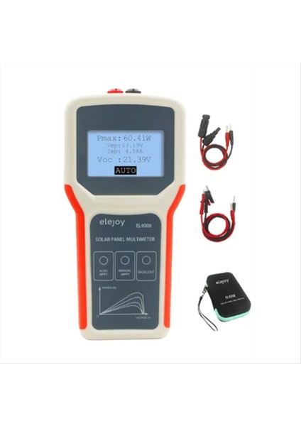Elejoy EL400B Fotovoltaik Panel Multimetre Güneş Paneli Mppt Test Cihaz Voltaj Akım Güç Test Ölçer Multi Metre (Yurt Dışından) modelleri