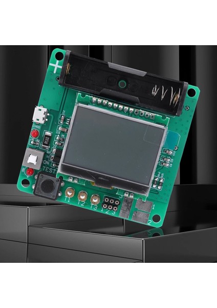 3 7V Esr Metre Şarj Edilebilir Indüktör Kondansatör Test Cihazı Lityum Pil Indüksiyon Kapasitans Ölçer Dıy MG328 (Yurt Dışından) fırsatları