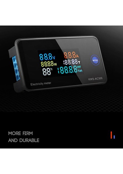 Ac 50-300V Voltmetre Ampermetre Kws Powers Enerji Ölçer LED Dijital Ac Wattmetre Elektrik Ölçer (Yurt Dışından) fırsatları
