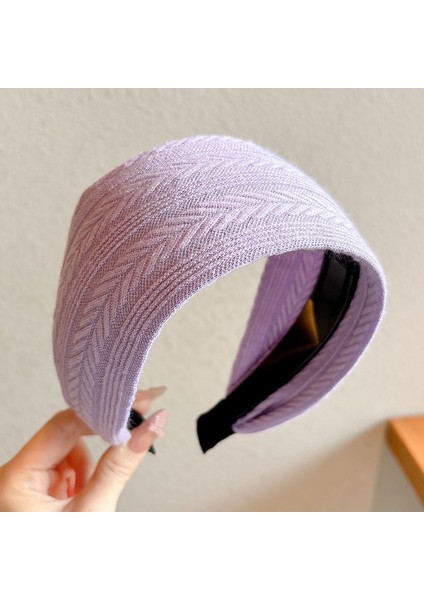 Fransız Retro Üst Düzey Saç Bantları Duygusu Kadın Ekose Sonbahar ve Kış Net Kırmızı Yeni Mizaç Kıdemli Tasarım Kafa Bandı Yüksek Kranial Üstleri (Yurt Dışından)