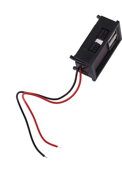 4x Kırmızı LED Dijital Ekran Voltmetre Voltaj Metre Volt Test Cihaz Paneli Dc 12V Araçları USB 5V2A Çıkış 12 6V Pil (Yurt Dışından) indirimleri