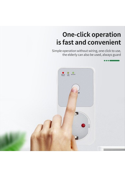 Koruyucu Voltaj Rölesi Elektrik Soketi Buzdolabı Voltajı Koruyucu Ev Cihazı Ab Fişi Için Çok Fonksiyonlu (Yurt Dışından) fırsatları