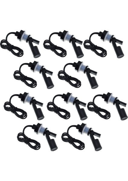 10 Adet Su Seviyesi Anahtarı Yatay Tank Havuzu Sıvı Seviye Sensörleri Topu Şamandıra Anahtarı Sıvı Seviye Kontrolü (Yurt Dışından)