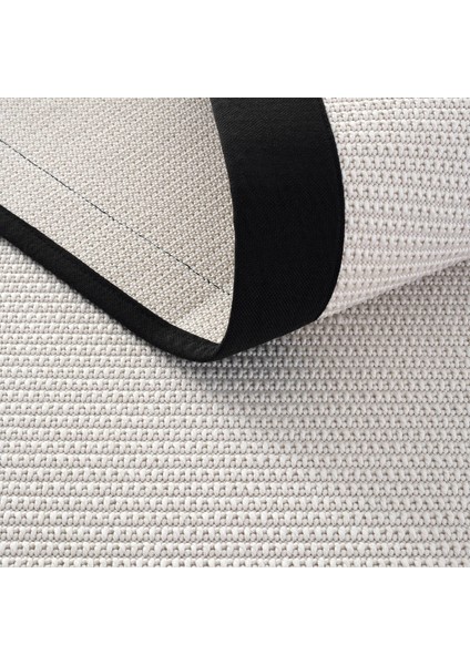 Cool Halı Riga Kırık Beyaz Sisal Halı Hasır Dokulu Leke Tutmaz Kolay Temizlenen Oda Oturma Odası Salon Halısı