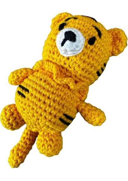 El Örgüsü Amigurumi Oyuncak Kaplan - 11 cm / 7 cm modelleri