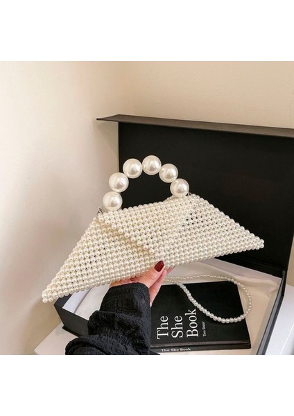 Özel Tasarım Şık Inci Çanta El ve Kol Çantası modelleri