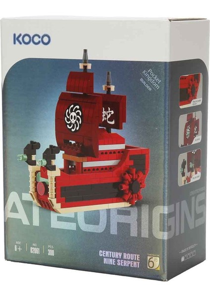 Korsan Gemisi Yapım Seti 300 Parça – Eğitici Blok Inşa Seti 6+ Yaş fiyatları