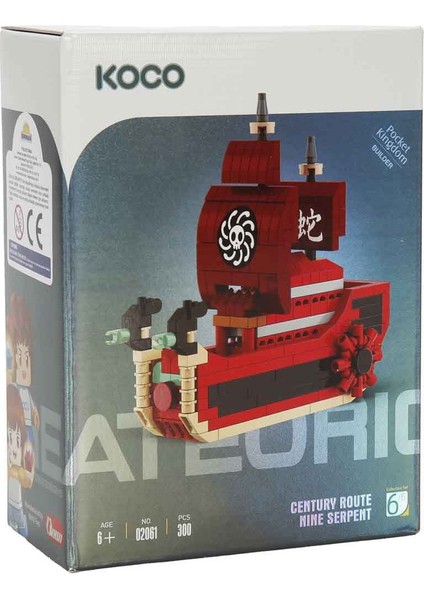 Korsan Gemisi Yapım Seti 300 Parça – Eğitici Blok Inşa Seti 6+ Yaş fırsatları