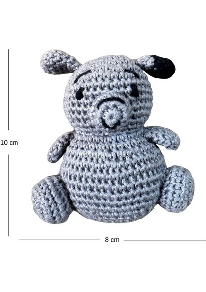 0290 El Örgüsü Amigurumi Oyuncak Köpek - 10 cm / 8 cm fiyatları