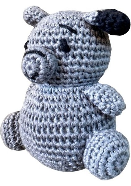 0290 El Örgüsü Amigurumi Oyuncak Köpek - 10 cm / 8 cm indirimleri