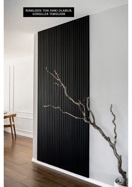 Siyah Duvar Çıtası 1 Paket (100 Adet) 50 x 5 cm Dekoratif Şerit Duvar Çıtası Boyanabilir Mdf fiyatları