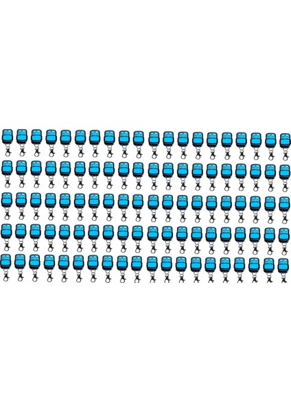 Wicom Akıllı Kodlanabilir Otopark Bariyer Garaj Kepenk Kumandası 433MHZ (100 Adet)