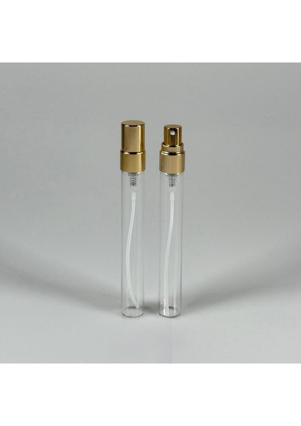 25 Adet \ 10 ml Cam Tüp Parfüm Şişesi - Düğün, Nişan, Söz, Kına, Promosyon Için Hediyelik