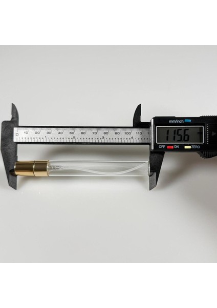 25 Adet \ 10 ml Cam Tüp Parfüm Şişesi - Düğün, Nişan, Söz, Kına, Promosyon Için Hediyelik