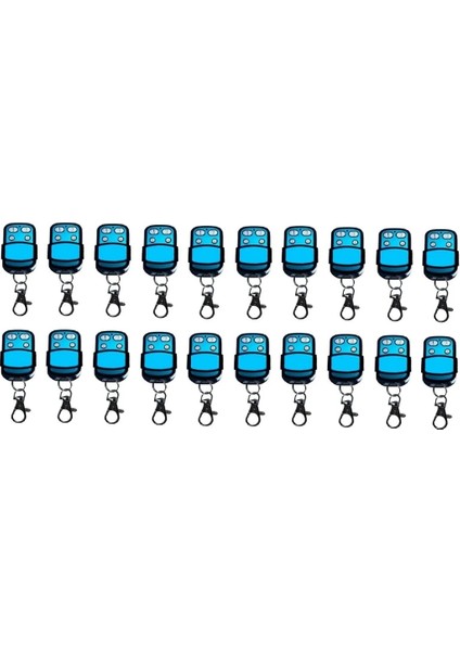 Wicom Akıllı Kodlanabilir Otopark Bariyer Garaj Kepenk Kumandası 433MHZ (20 Adet)