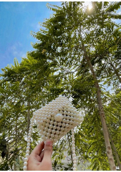 Küçük Incili Mini El Çantası modelleri