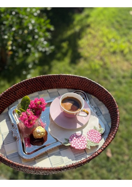 Ortanca Pembe Peçete 2'li