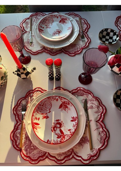 French Model Kırmızı Amerikan Servis 1 Adet fiyatları