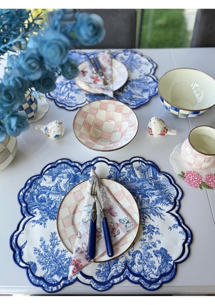 French Amerikan Mavi 6 Adet