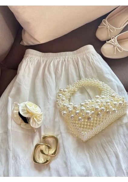 Özel Tasarım Şık Inci Çanta, Incili El Çantası modelleri