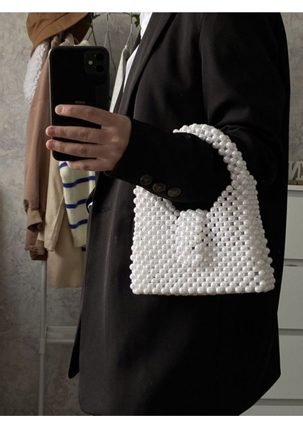 Tasarım Inci Çanta, Incili El Çantası