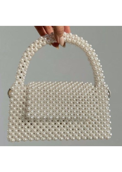 Kadın Orta Boy Inci El Çantası fırsatları