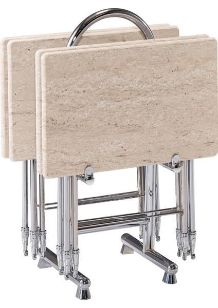 Kardelen Demonte Çanta Zigon Sehpa