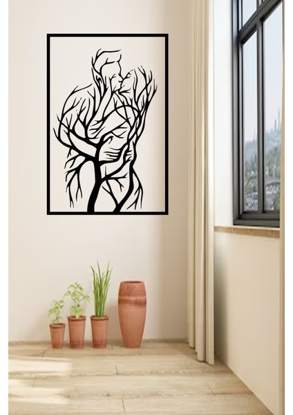 Aşk Çift Kadın Erkek Ağaç Ahşap Duvar Dekor Tablo Hediyelik Eşya Duvar Süsü modelleri