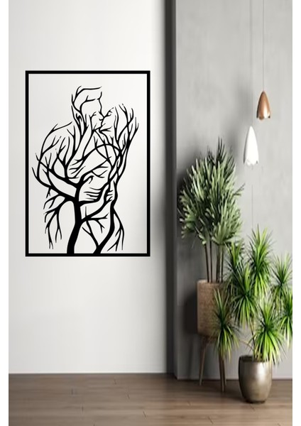 Aşk Çift Kadın Erkek Ağaç Ahşap Duvar Dekor Tablo Hediyelik Eşya Duvar Süsü fırsatları