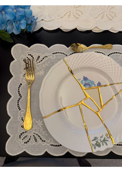 Silk Cocoon Beyaz Iş Amerikan Servis 6 Kişilik fırsatları