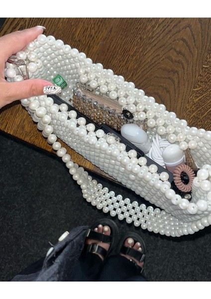 Köşeli Günlük Çanta, Inci El Çantası modelleri