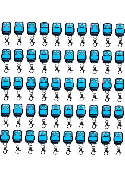 Wicom Akıllı Kodlanabilir Otopark Bariyer Garaj Kepenk Kumandası 433MHZ (50 Adet )