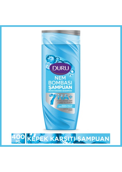 Nem Bombası Kepekli Saçlar Için Kepeğe Karşı Etkili Şampuan 400 ml modelleri