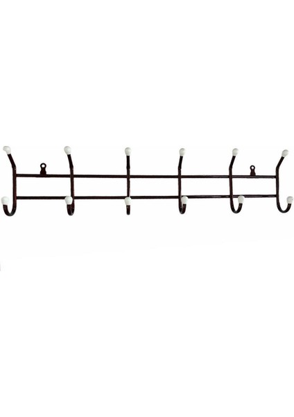 Kapı Arkası Askısı Vidalı Tip 6 Kanca