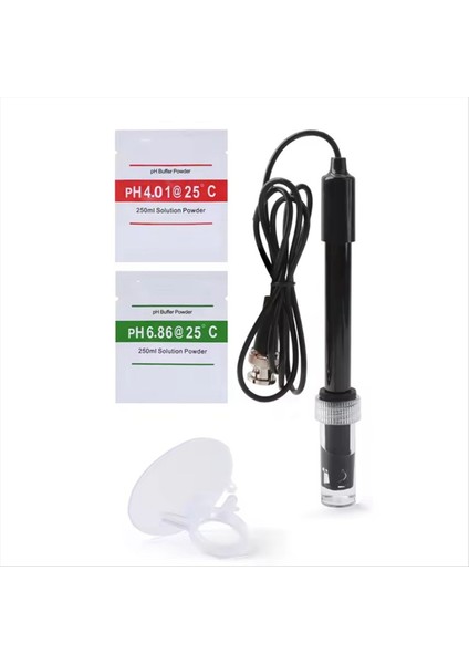 Yedek Ph Ölçer Elektrot Probu Kontrol Cihazı Bnc Konnektör Tampon Tozu ile 75 cm (Yurt Dışından) modelleri