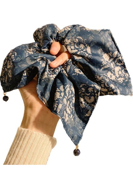 Yeni Çin Halo Kare Eşarp Büyük Saç Bandı Kadın Modelleri Büyük Kıdemli Anlamda Kare Kafa Bandı Düşük At Kuyruğu Saç Ipi Saç Aksesuarları (Yurt Dışından) fırsatları