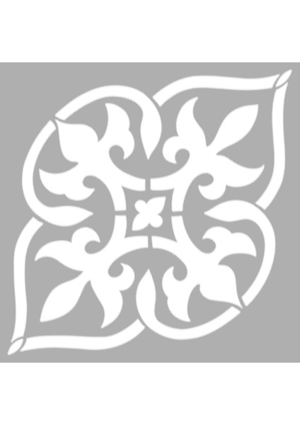 Artikel Lover Damask Desen Stencil Tasarımı 30 x 30 cm modelleri