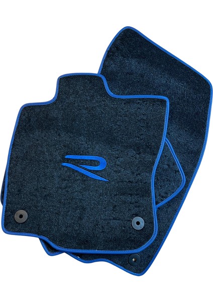 Oto Halı Paspas Seti Volkswagen Passat Serisi Modelleri Uyumlu Sline Sport Kaymaz & Şık Tasarım