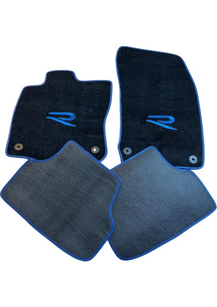 Oto Halı Paspas Seti Volkswagen Passat Serisi Modelleri Uyumlu Sline Sport Kaymaz & Şık Tasarım modelleri