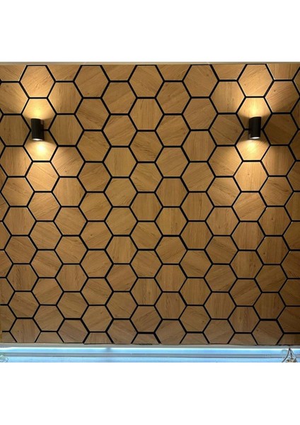 Atlantik Çam Altıgen Akustik Duvar Paneli fiyatları