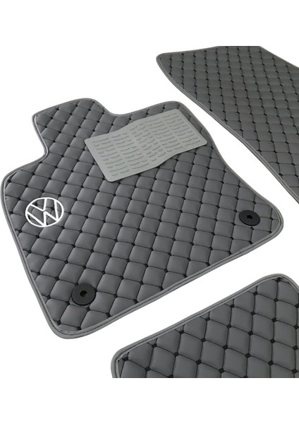 Oto Halı Paspas Seti Volkswagen Passat Serisi Modelleri Uyumlu Sline Sport Kaymaz & Şık Tasarım